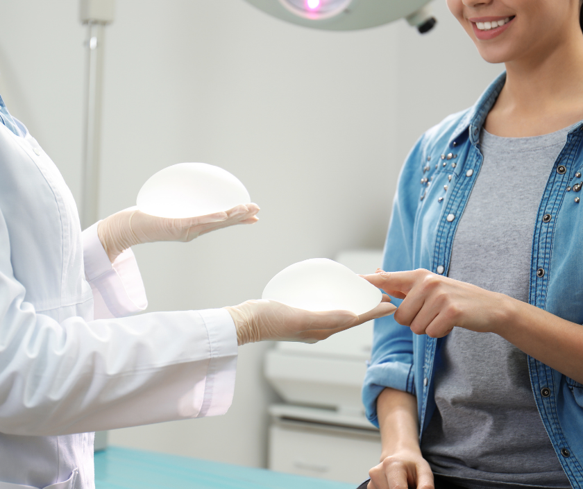 Saline Implants, Breast Augmentation in India at Elegance Clinic, Surat