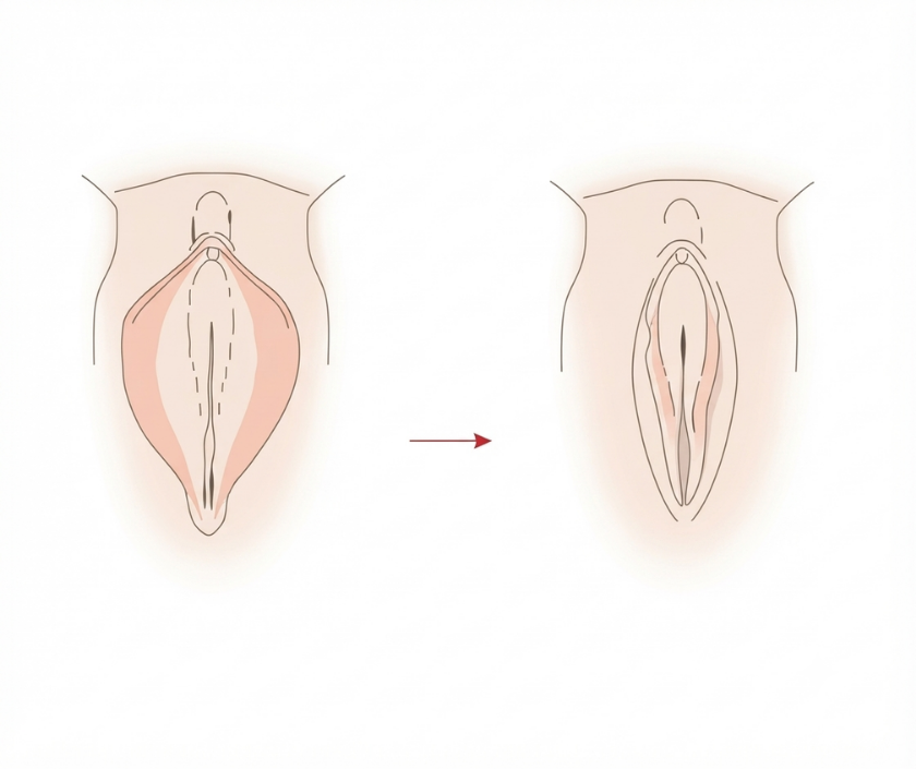 Clitoral Hood and Labial Revision in India by Dr. Ashutosh Shah, Elegance Clinic
