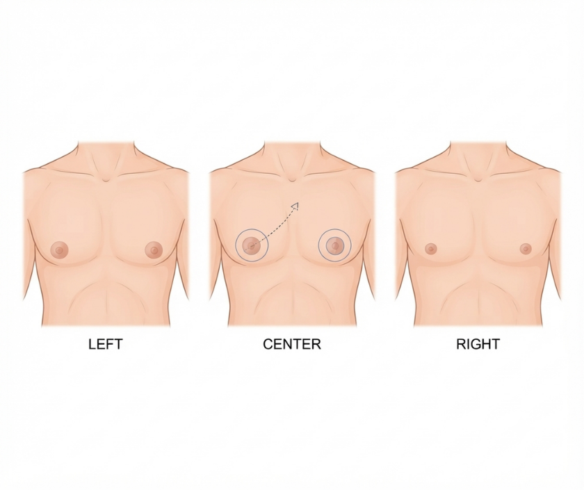 Nipple Resizing and Repositioning in India by Dr. Ashutosh Shah, Elegance Clinic