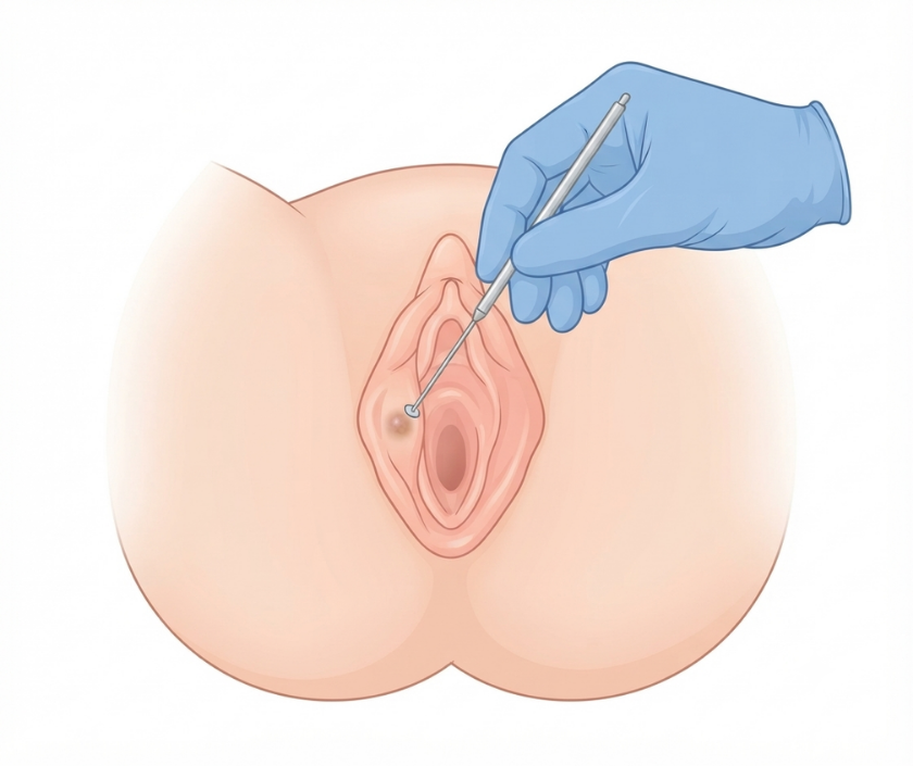 Vulval Biopsy of Suspicious Lesions in India by Dr. Ashutosh Shah, Elegance Clinic