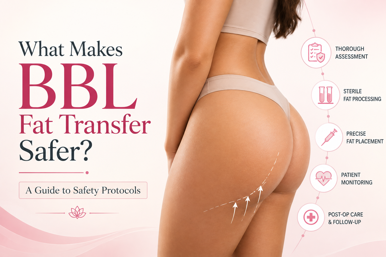 What Makes BBL Fat Transfer Safer? A Guide to Safety Protocols, Elegance Clinic, Surat