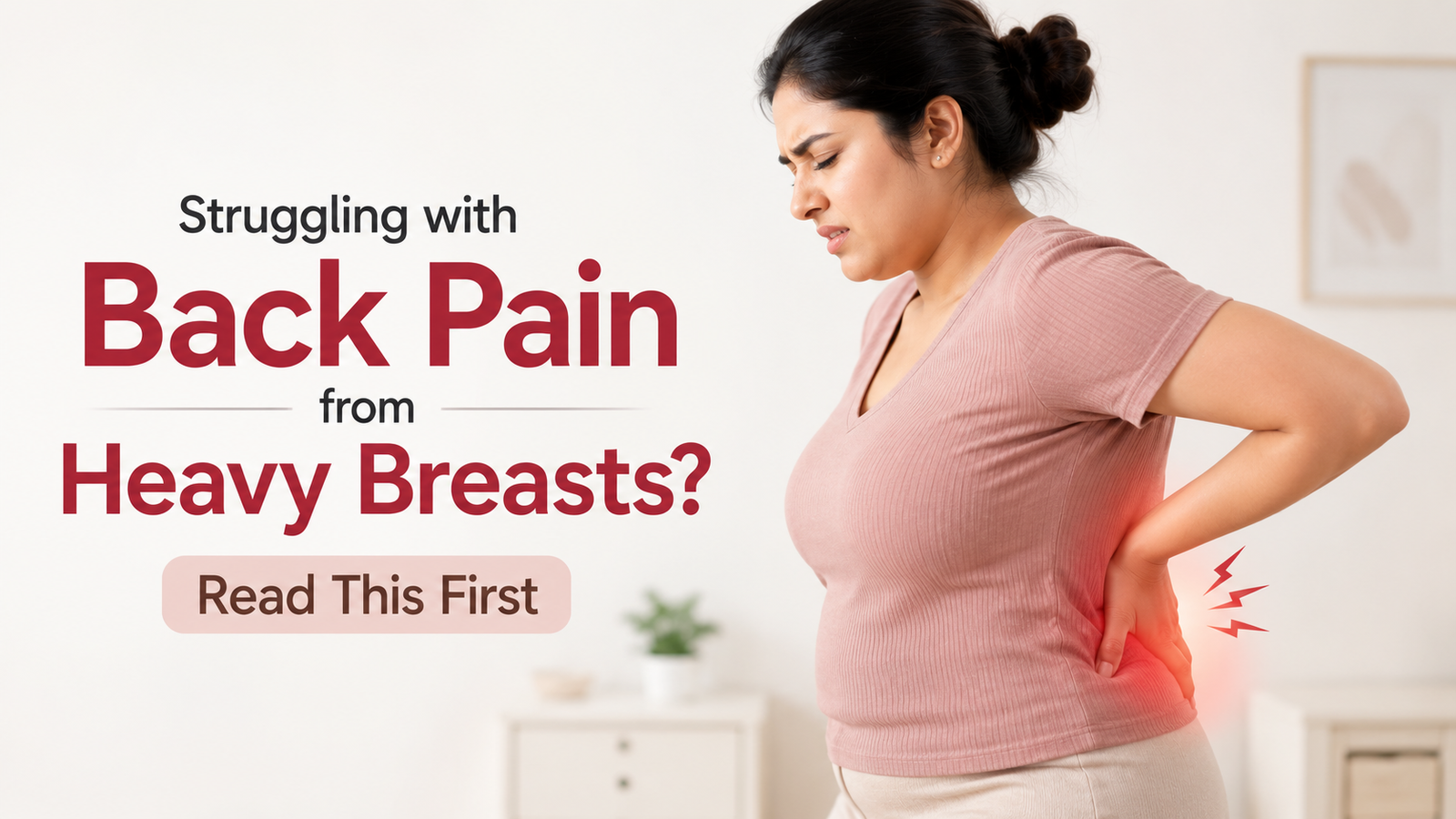 Struggling with Back Pain from Heavy Breasts? Read This First, Elegance Clinic, Surat