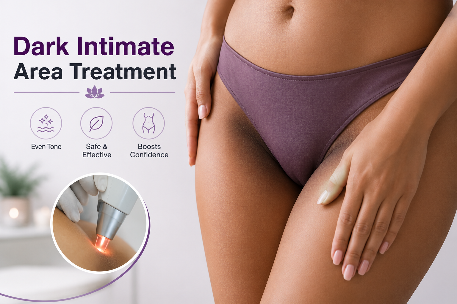 Dark Intimate Area Treatment in Surat: What Actually Works, Elegance Clinic, Surat
