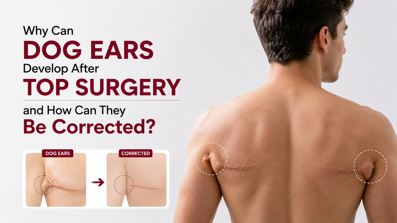 Why Can Dog Ears Develop After Top Surgery and How Can They Be Corrected?, Elegance Clinic, Surat