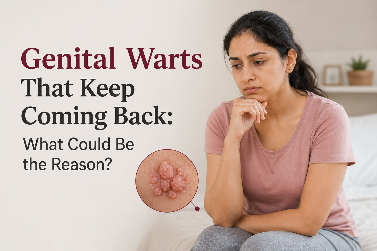 Genital Warts That Keep Coming Back: What Could Be the Reason?, Elegance Clinic, Surat