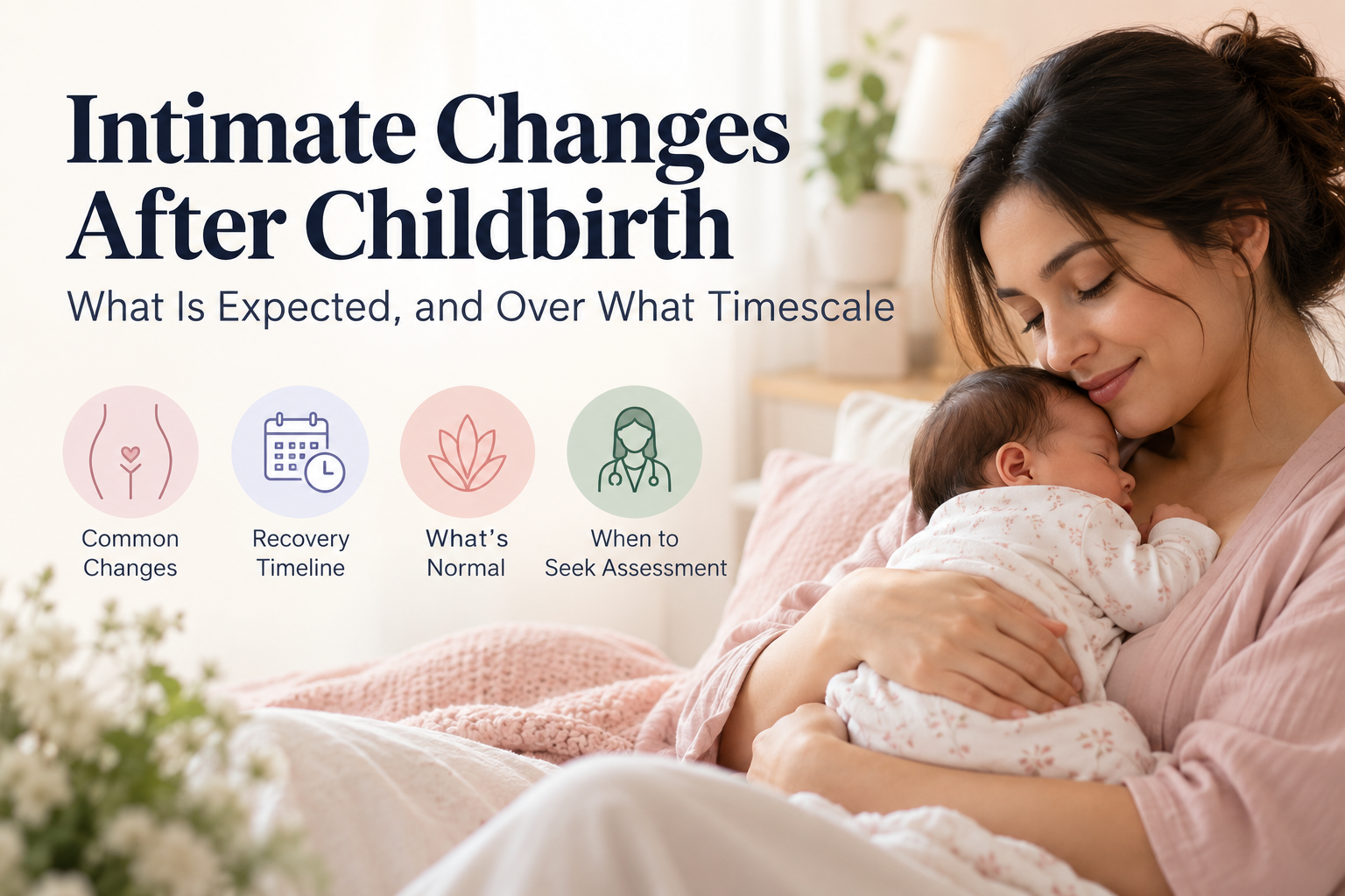 Intimate Changes After Childbirth: What Is Expected, and Over What Timescale, Elegance Clinic, Surat