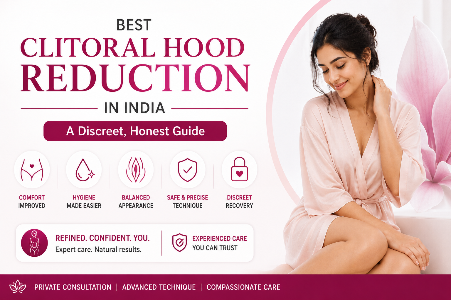 Best Clitoral Hood Reduction in India: A Discreet, Honest Guide, Elegance Clinic, Surat