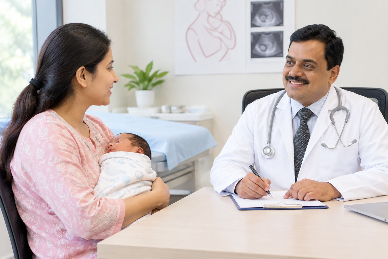 Coming to the Althan OPD After Delivery: Timing, Bringing the Baby and What Is Assessed, Elegance Clinic, Surat
