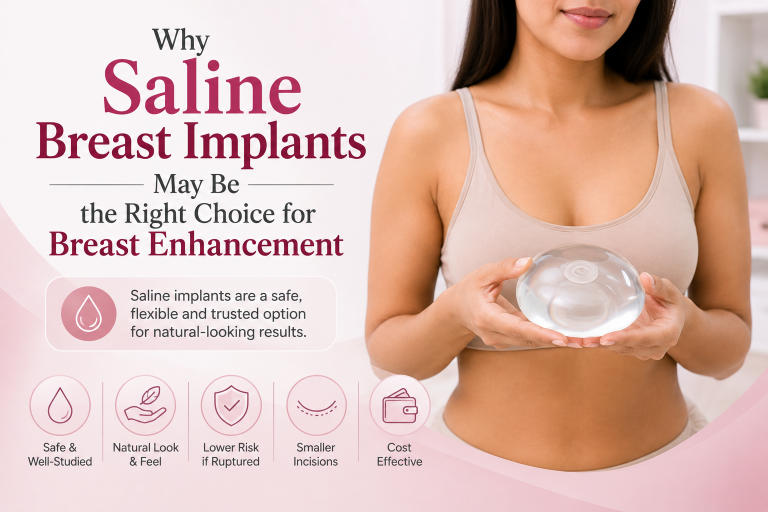 Why Saline Breast Implants May Be the Right Choice for Breast Enhancement, Elegance Clinic, Surat