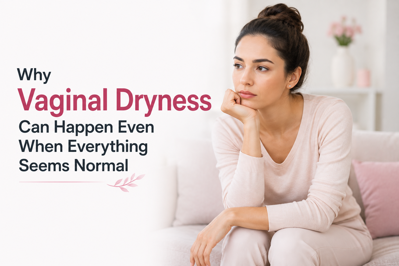Why Vaginal Dryness Can Happen Even When Everything Seems Normal, Elegance Clinic, Surat