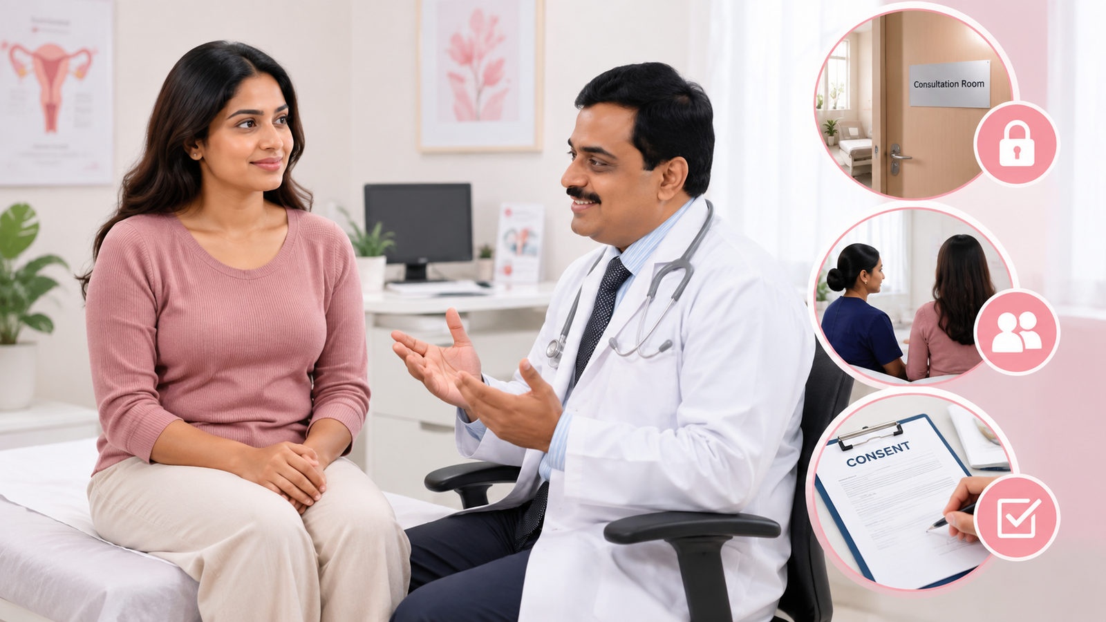 What Happens at a Cosmetic Gynaecology Consultation: Privacy, Chaperone and Consent, Elegance Clinic, Surat